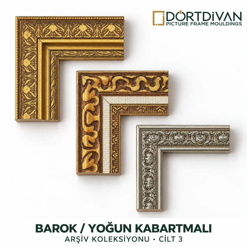 Barok / yoğun kabartmalı · Cilt 3