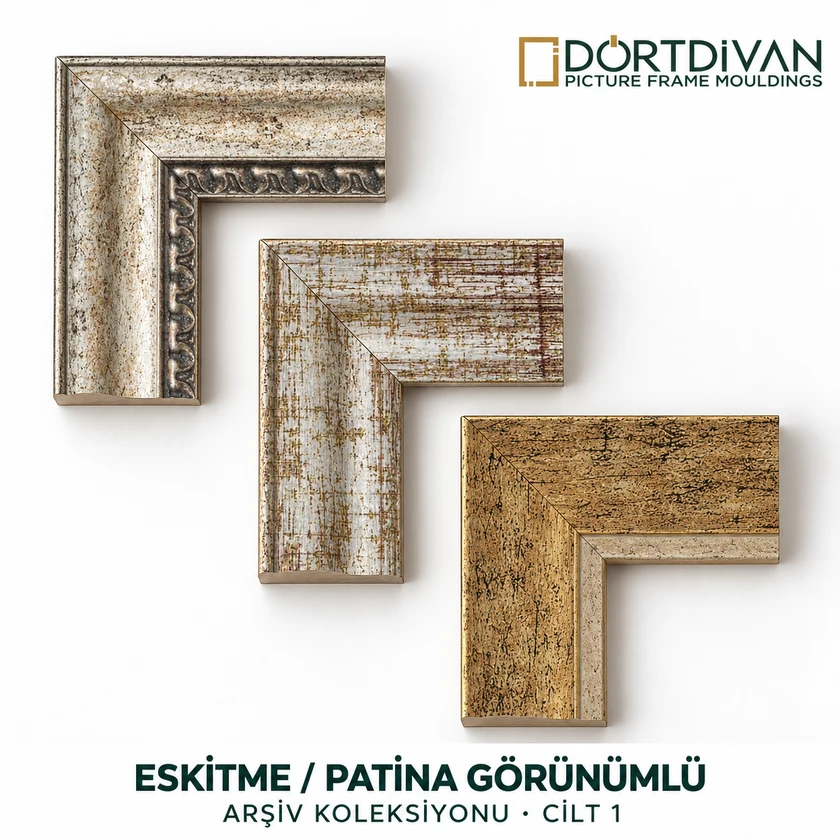 Eskitme / patina görünümlü · Cilt 1