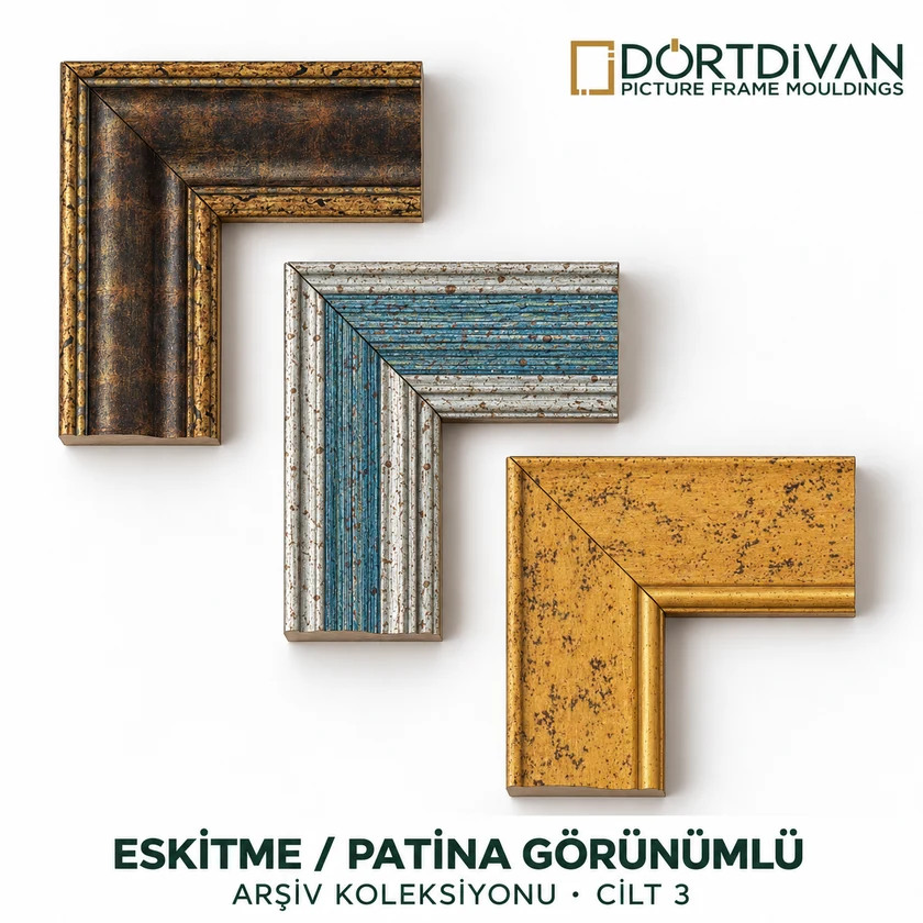 Eskitme / patina görünümlü · Cilt 3