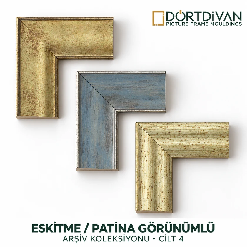Eskitme / patina görünümlü · Cilt 4