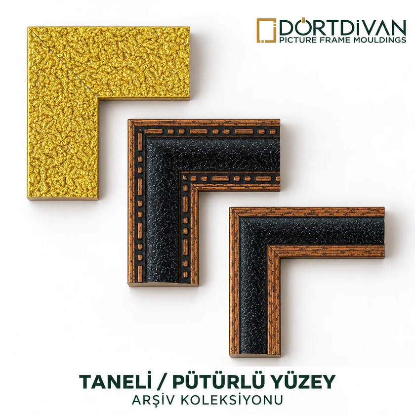 Taneli / pütürlü yüzey