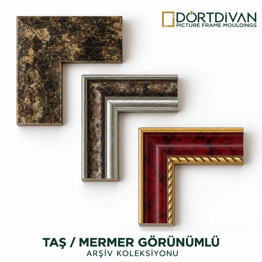Taş / mermer görünümlü