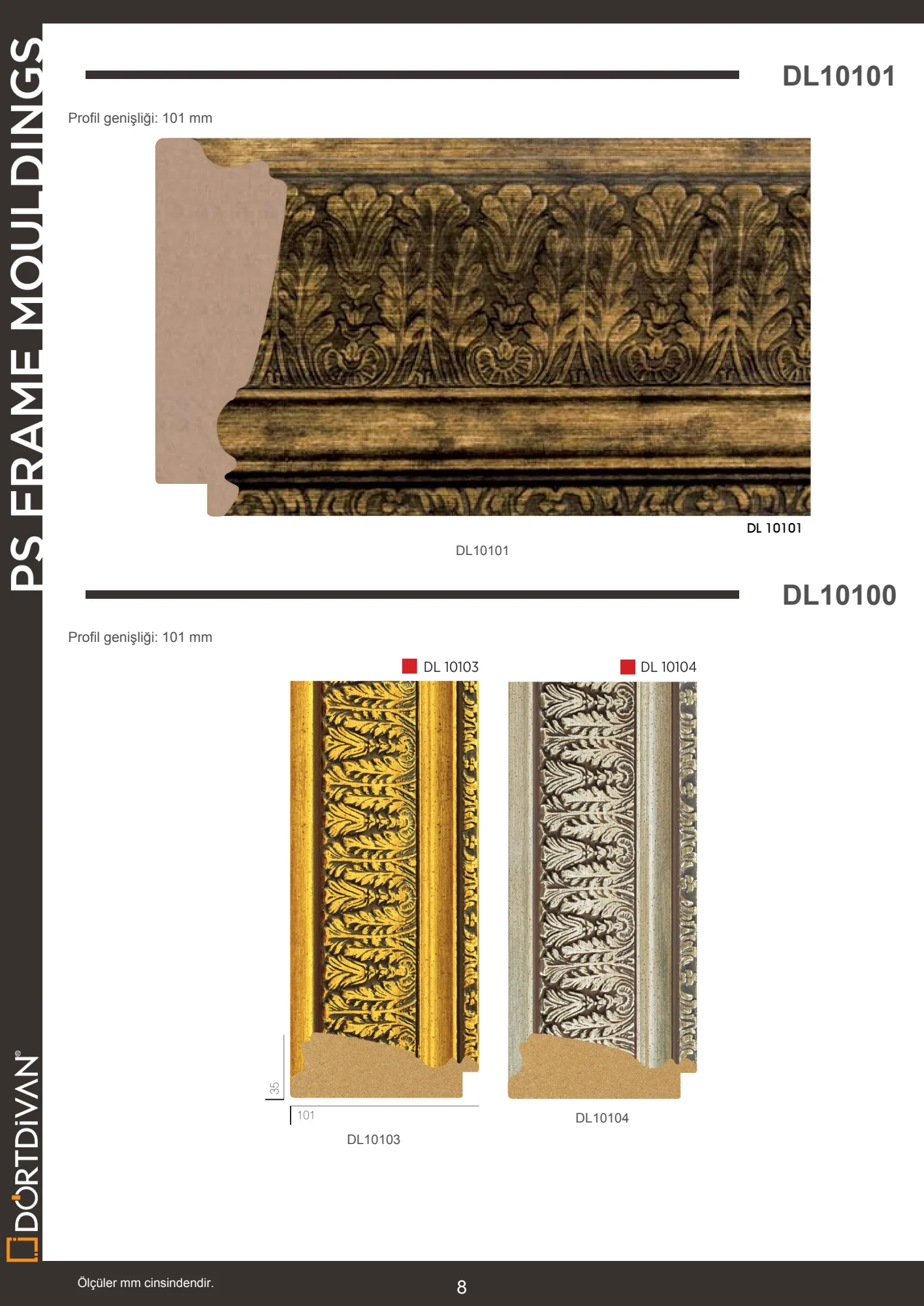 Barok / yoğun kabartmalı · Cilt 1, sayfa 7