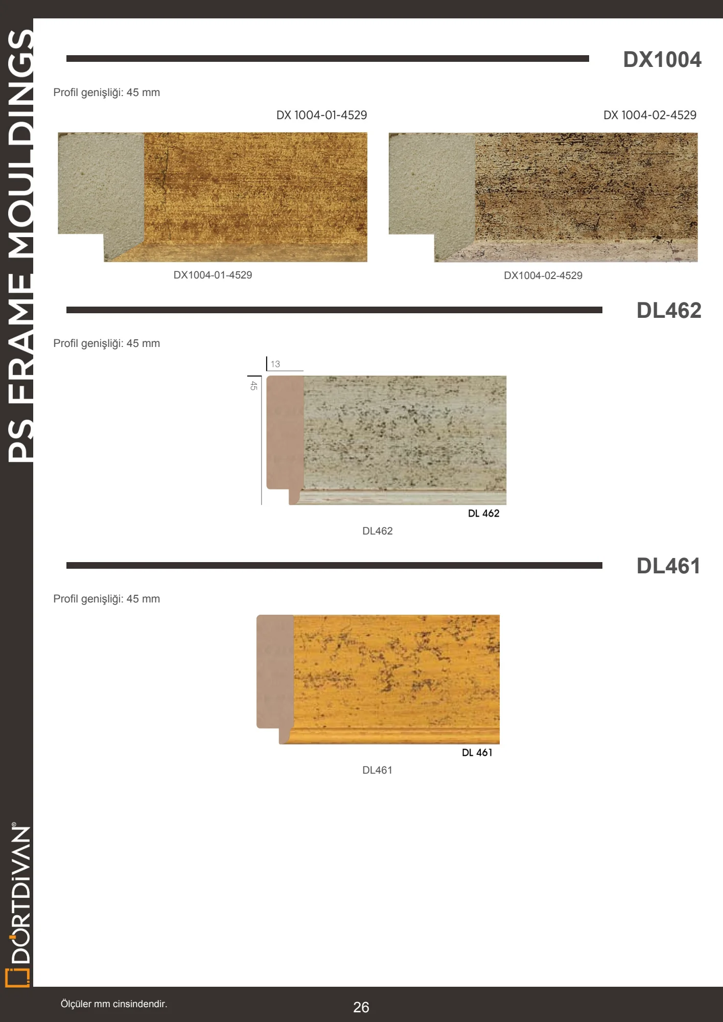 Eskitme / patina görünümlü · Cilt 3, sayfa 25