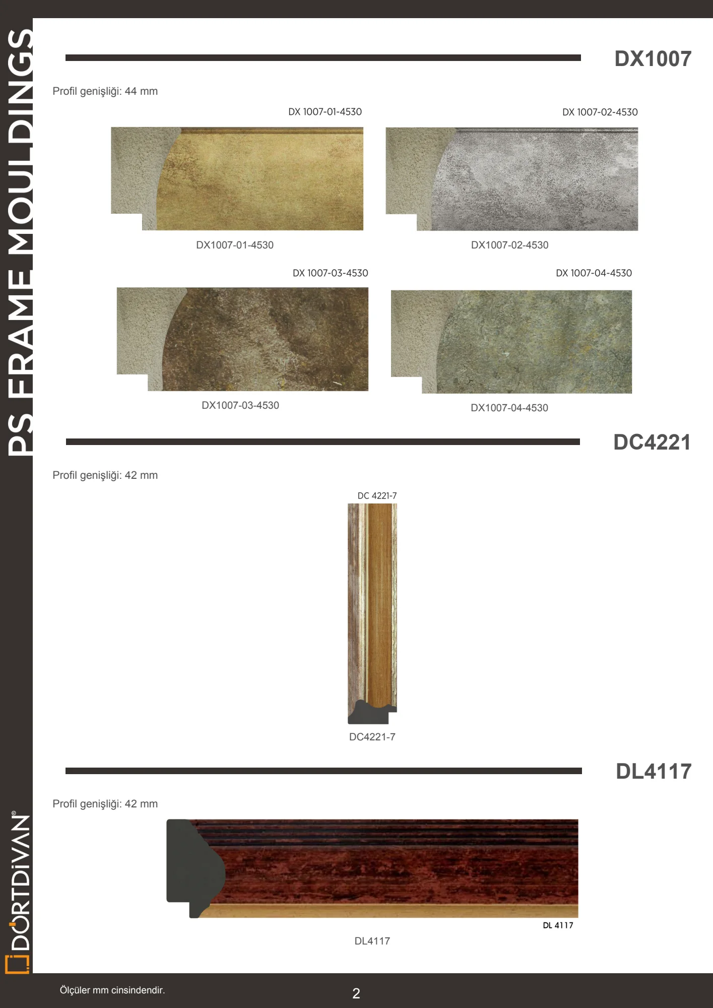 Eskitme / patina görünümlü · Cilt 4, sayfa 1