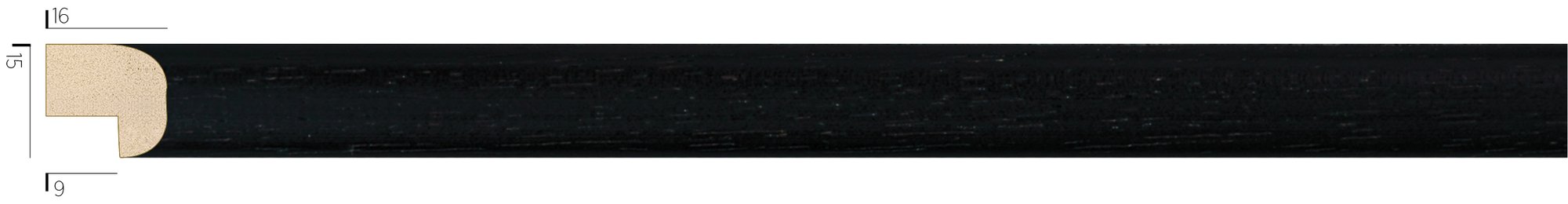 1571 ahşap çerçeve profili