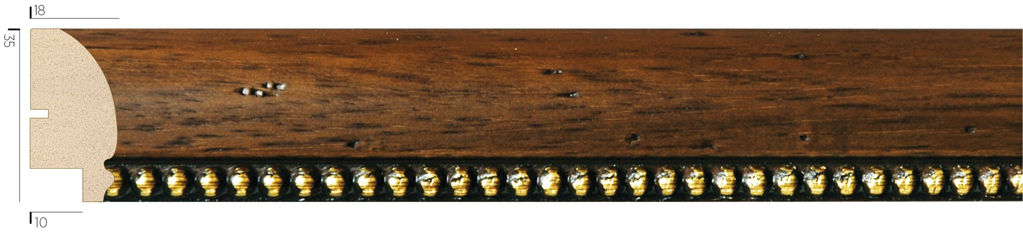 3501 ahşap çerçeve profili
